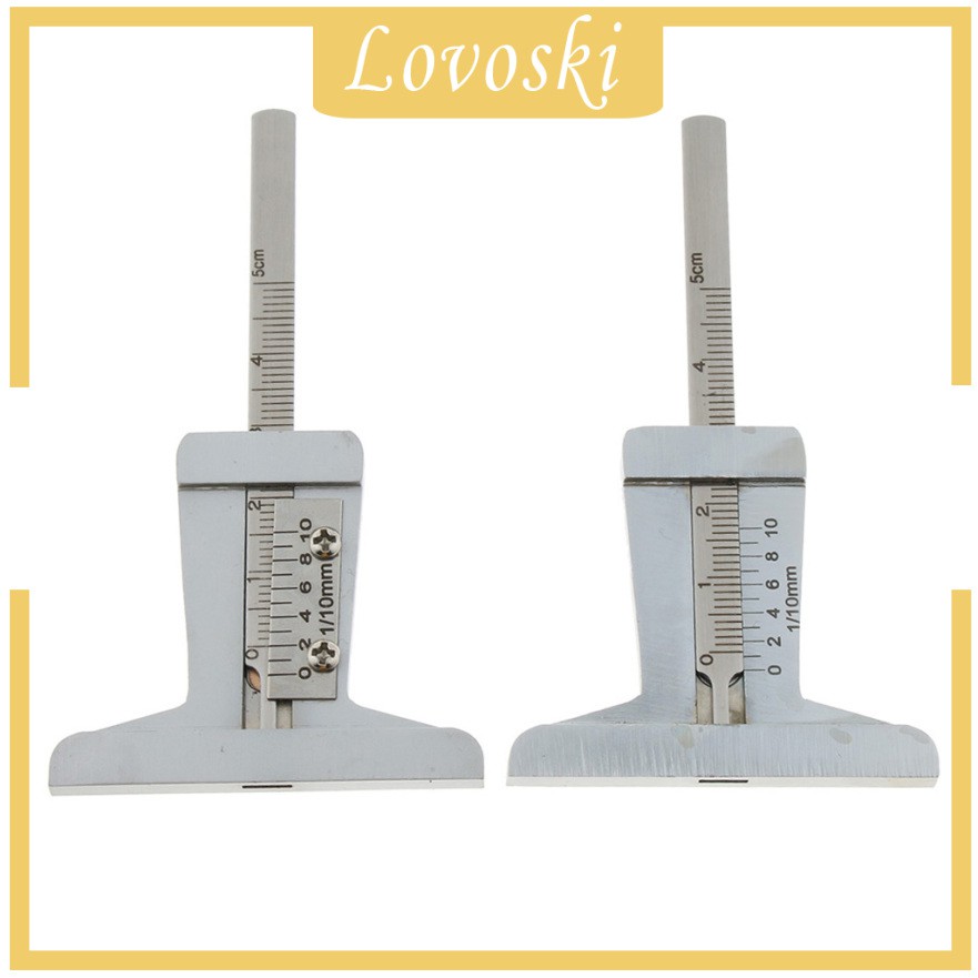 [Lovoski] Thước Đo Độ Sâu Lốp Xe Trượt