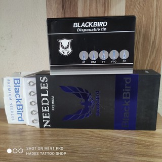 Bộ kim xăm + ngòi 7rl đi nét black bird