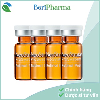 Neostrata Combo 4 Peel Tái Tạo Da, Giảm Nếp Nhăn Ngăn Ngừa Lão Hóa Prosystem Retinol Peel 1.5ml