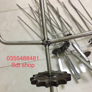 Xiên nướng inox 304 dành cho lò nướng vịt ( combo 5 cây )