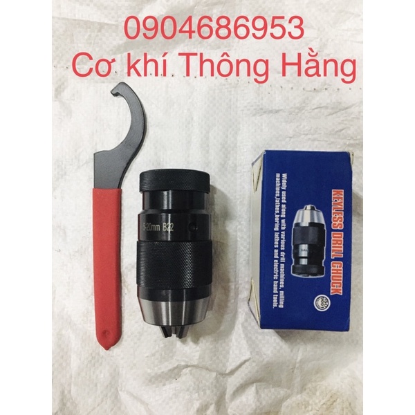 Mang ranh máy 5mm -20mm lỗ côn B22 kẹp nhanh kẹp, siêu rẻ hộp giấy