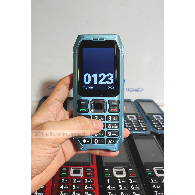 Điện thoại 2 sim pin khủng Soyes K80 loa to, sóng khỏe, ghi âm cuộc gọi-bh 1 năm