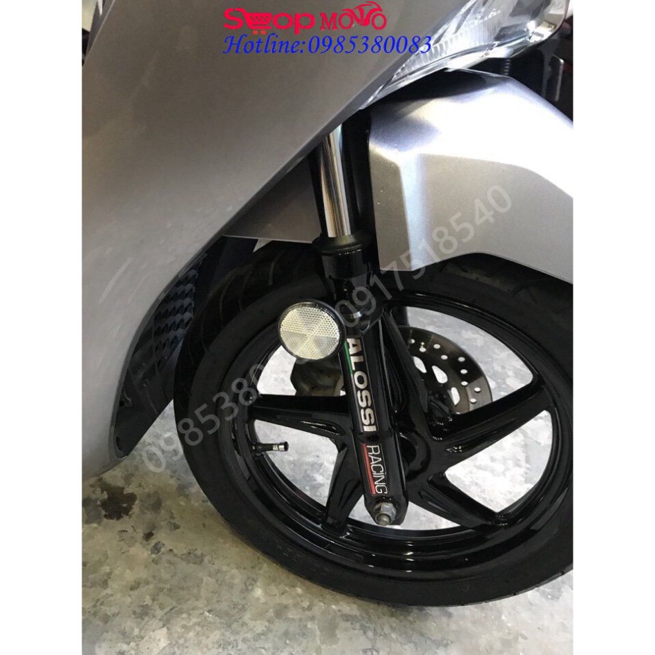 Đèn mắt mèo phản quang xe máy màu vàng, trắng cho mọi loại xe Ảnh thật Sp