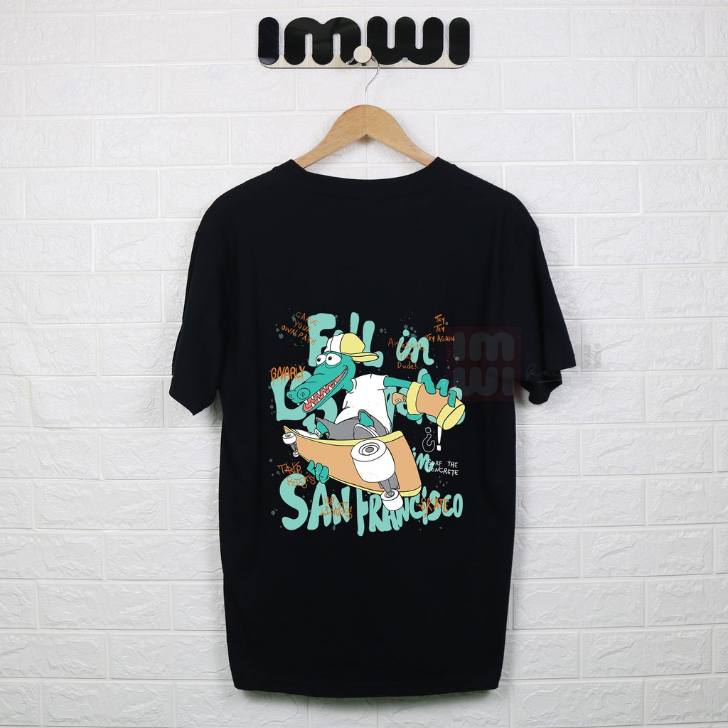 Áo thun cổ tròn TS2106378 in hình Khủng Long vải Cotton 100% - Co giãn 4 chiều - Hàng cao cấp