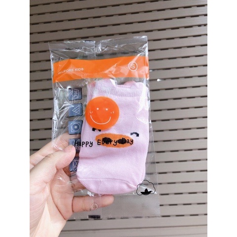Tất thú Kids Socks hoạ tiết hoạt hình chống trơn trượt cho bé từ 0 - 2 Tuổi