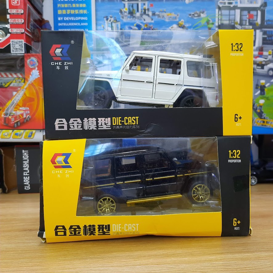 Xe mô hình ô tô Mercedes Benz AMG G63 G-Klessa tỉ lệ 1:32 xe ô tô đồ chơi trẻ em bằng kim loại