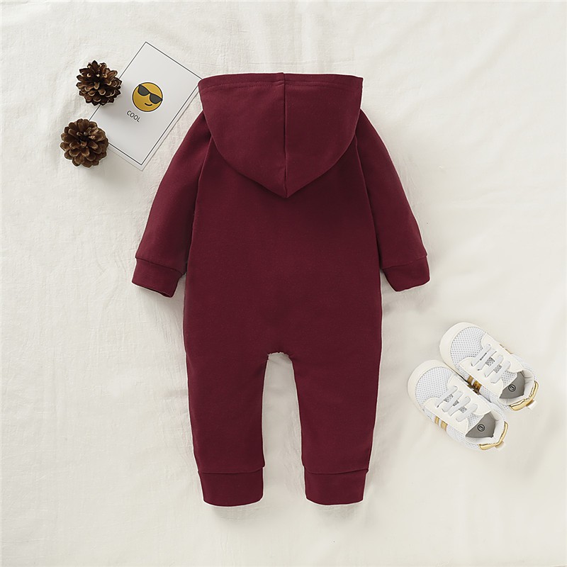 Jumpsuit Cotton DàI Tay, HọA TiếT Dễ Thương Cho Bé Trai (0-18 TháNg