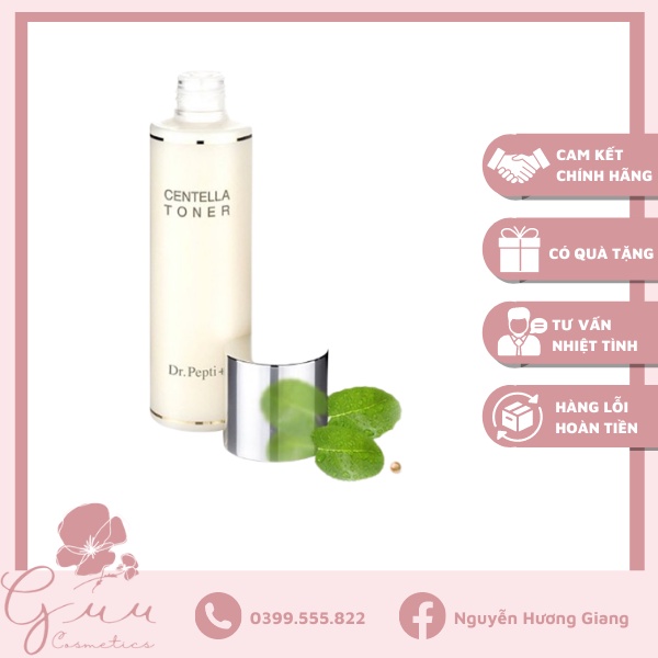 Nước hoa hồng Dr Pepti+ Toner 180ml - Guu