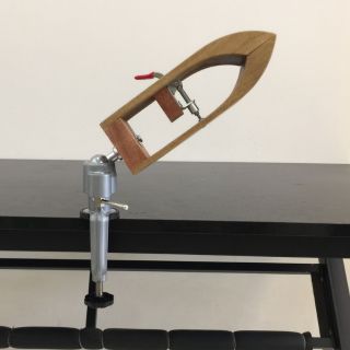 Kẹp gỗ may da (xoay 360 độ) 3 chức năng