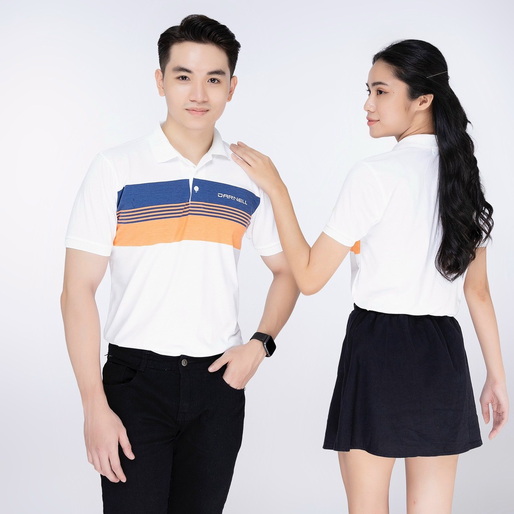 Áo thun polo nam nữ cặp đôi có cổ tay ngắn vải thun cotton cao cấp mềm mịn co giãn thoáng mát