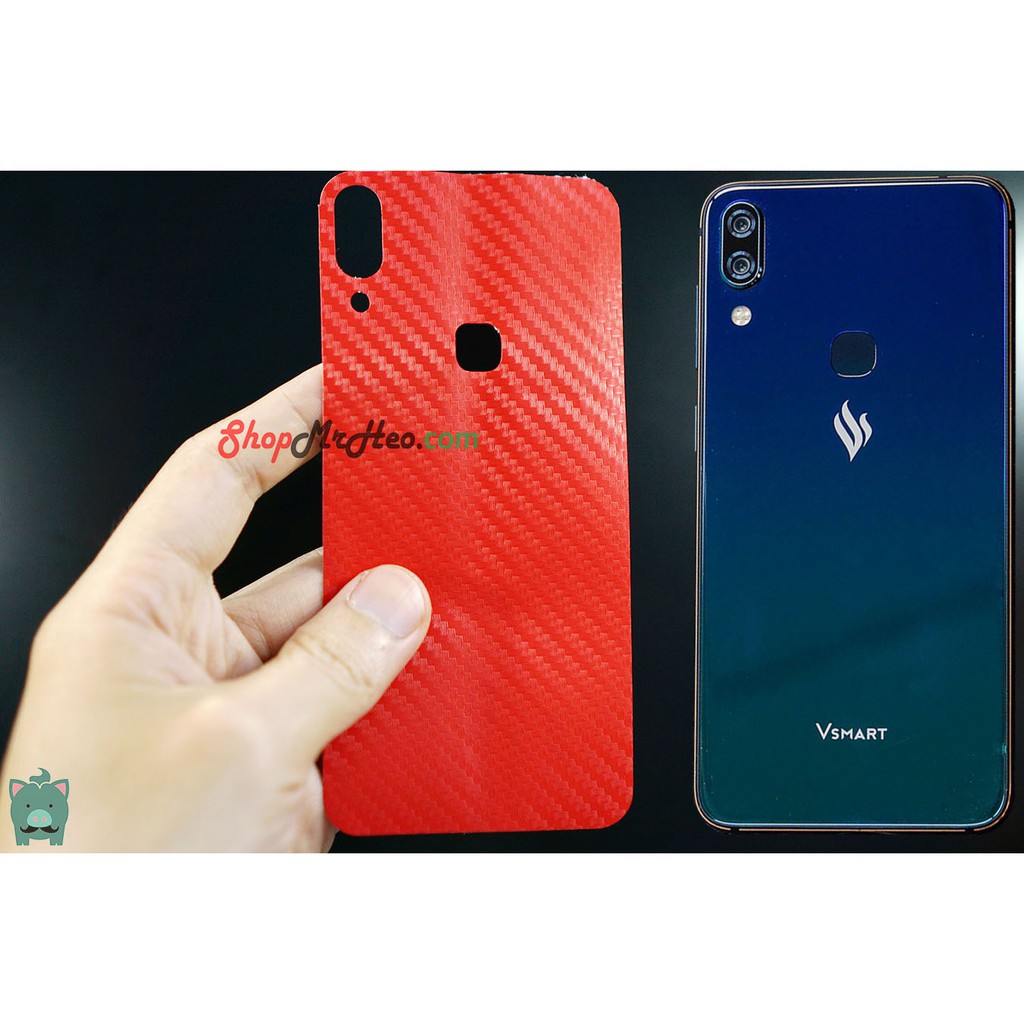 Skin Dán Mặt Sau Lưng Vsmart Active 1 - Active 1+ - Active 1 Plus - Nhiều màu