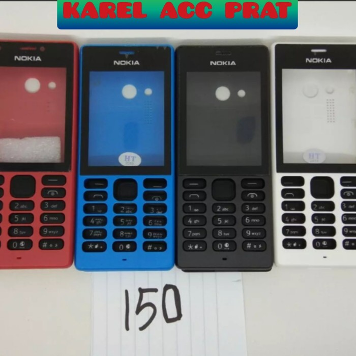 Ốp Điện Thoại Màu Trắng Cho Nokia Asha 150 N 150