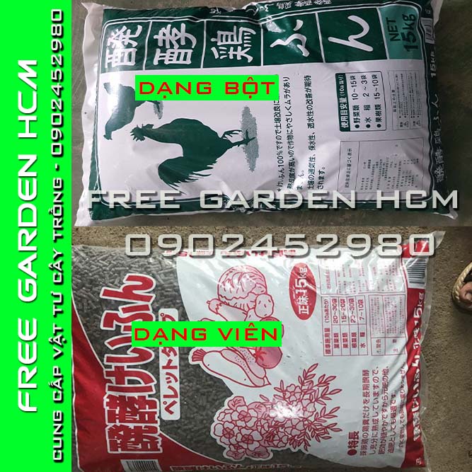 BAO 15KG PHÂN GÀ HỮU CƠ NHẬP KHẨU NHẬT BẢN