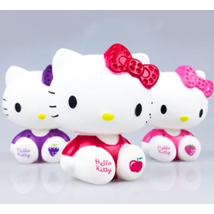 Mô Hình Mèo Hello Kitty Trang Trí Bánh Kem Xinh Xắn