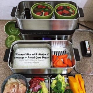 NỒI HẤP ĐIỆN WMF 2 tầng