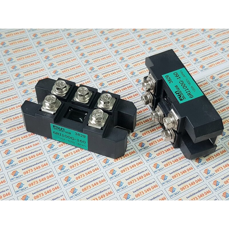 6RI100G-160 Diode cầu Fuji 100A/1600V