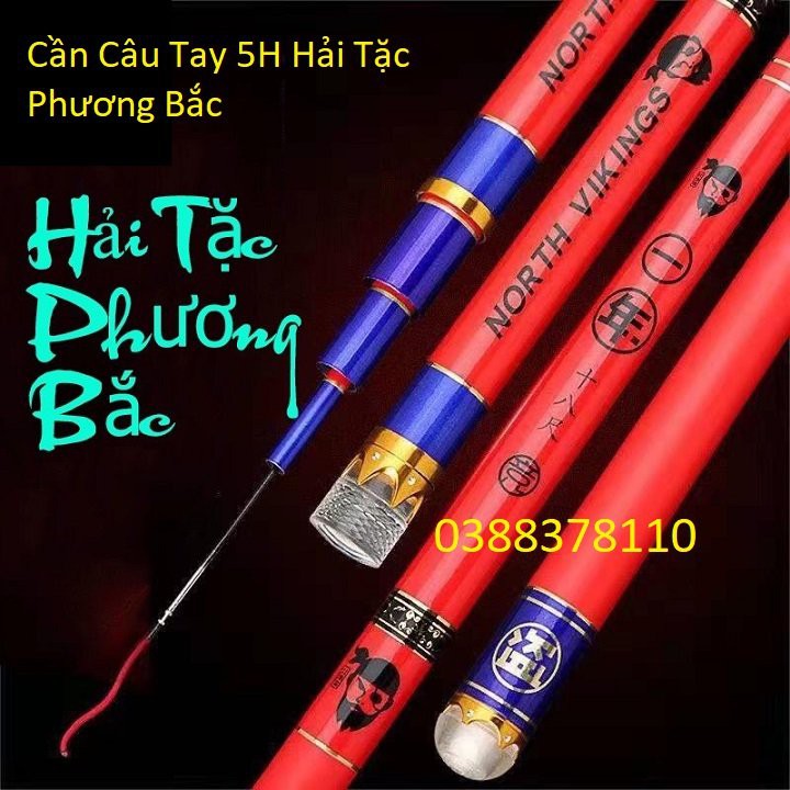 Cần Câu Tay 5H Hải Tặc Phương Bắc Chuyên Dùng Câu Đài Và Câu Đơn