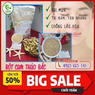 Bột Cam Thảo Trắng Da 100gr - Hàng Cao Cấp