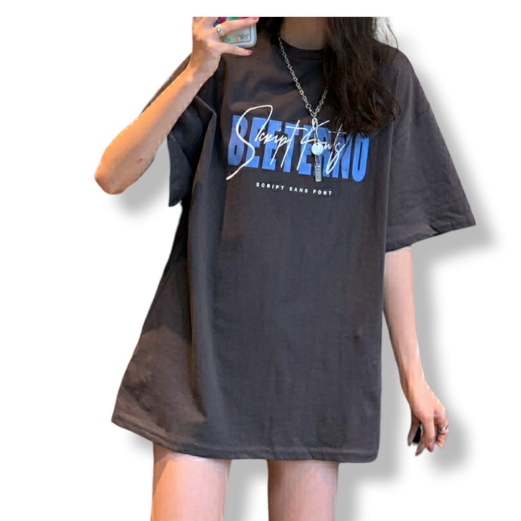 Áo Thun Nữ Form Rộng Tay Lỡ In Chữ Cá Tính Mẫu Mới HOT - ĐĂNG QUANG CLOTHER