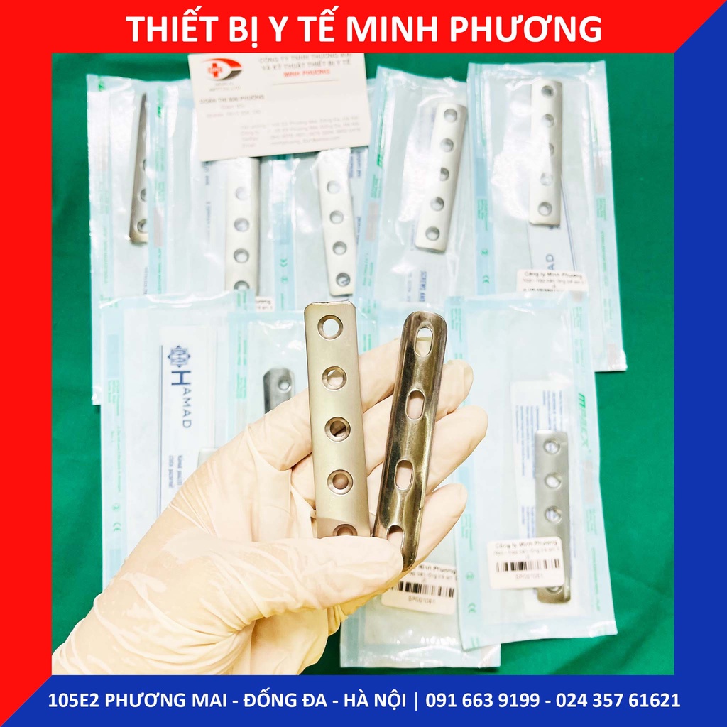 Nẹp bản rộng trẻ em các lỗ