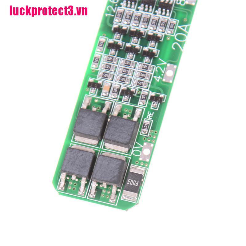 Bo Mạch Bảo Vệ Pin 12.6v 3s 20a 18650 Li-Ion Pcb Bms