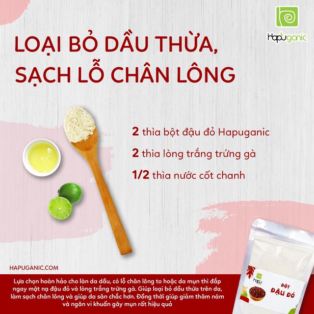 Bột Đậu Đỏ Nguyên Chất Hapu Organic