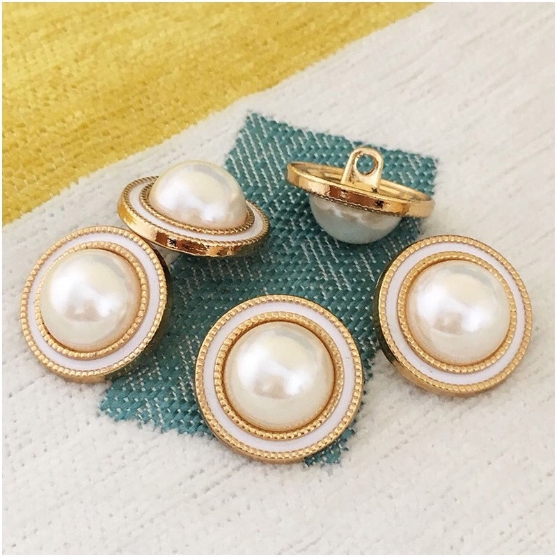 10 cái / lốc Phụ kiện may sang trọng Nút cho quần áo 20mm Nút trang trí cho quần áo Áo khoác Áo khoác Rhinestone Nút trang trí