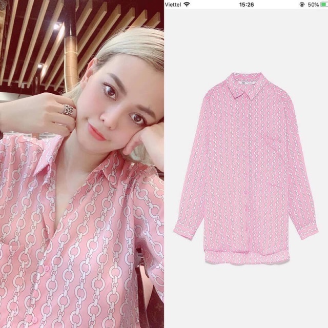 Áo sơ mi zara auth