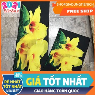 Thanh lý bộ 2 thảm bếp chống trơn 3d 40x60cm và 40x120cm mã tb009