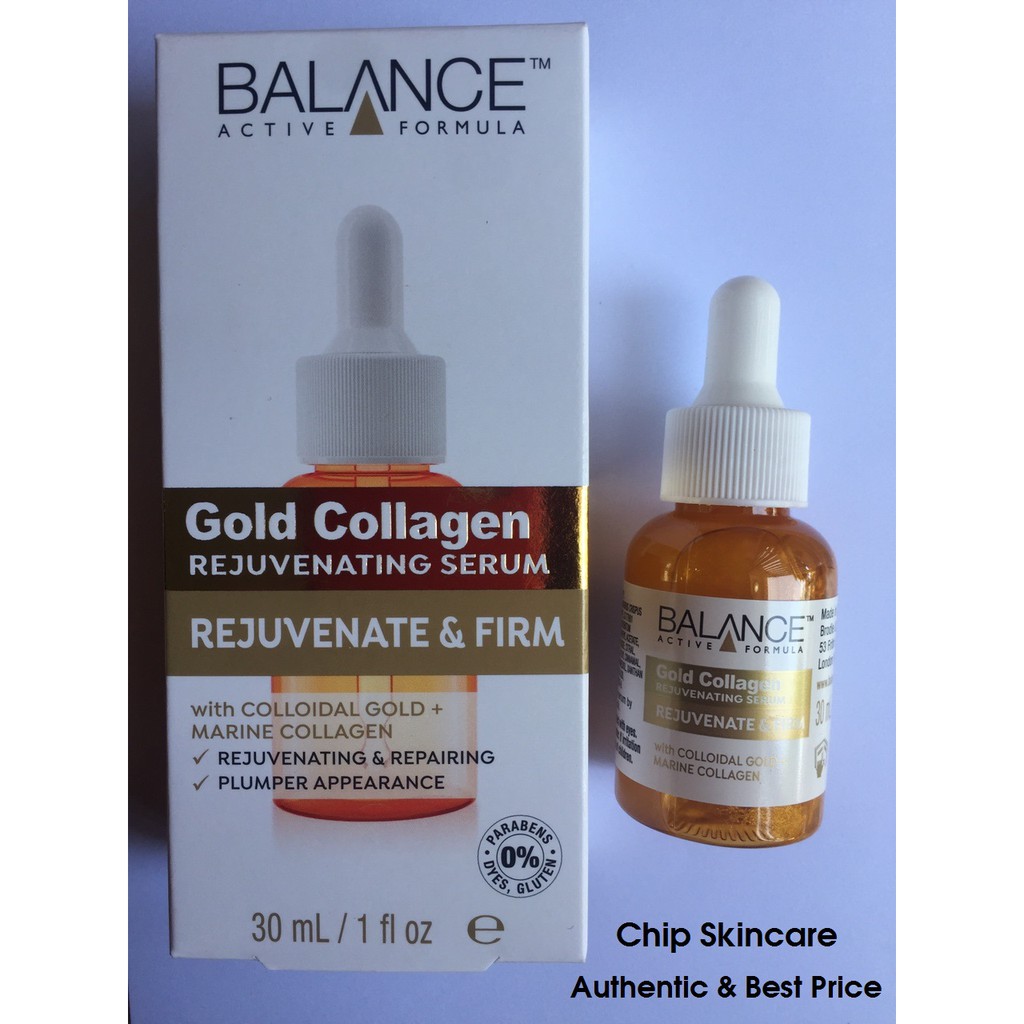 Tinh chất Balance chống lão hóa căng mọng da Gold Collagen Serum 30ml