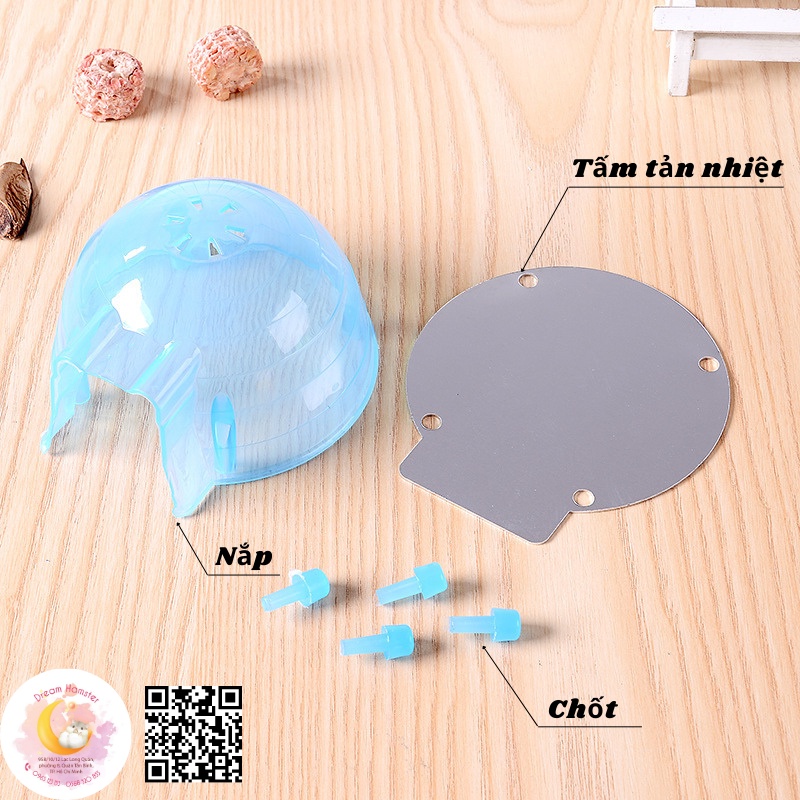 Nhà ngủ làm mát cho Hamster (11*10.2*7cm)