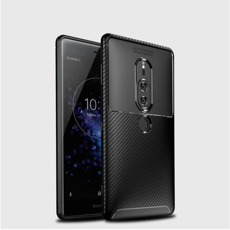 Ốp điện thoại kiểu dáng công sở chống rơi vỡ cao cấp cho Sony Xperia XZ2 Premium