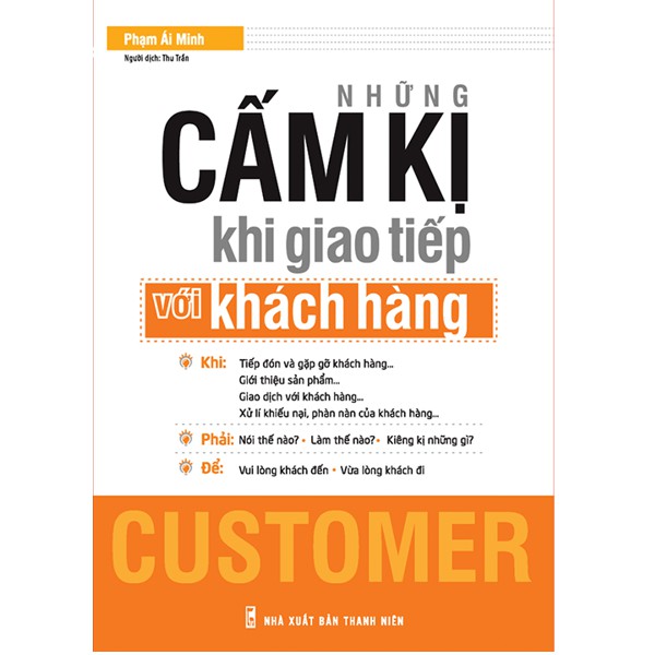 Sách - Những Cấm Kị Khi Giao Tiếp Với Khách Hàng - Phạm Ái Minh