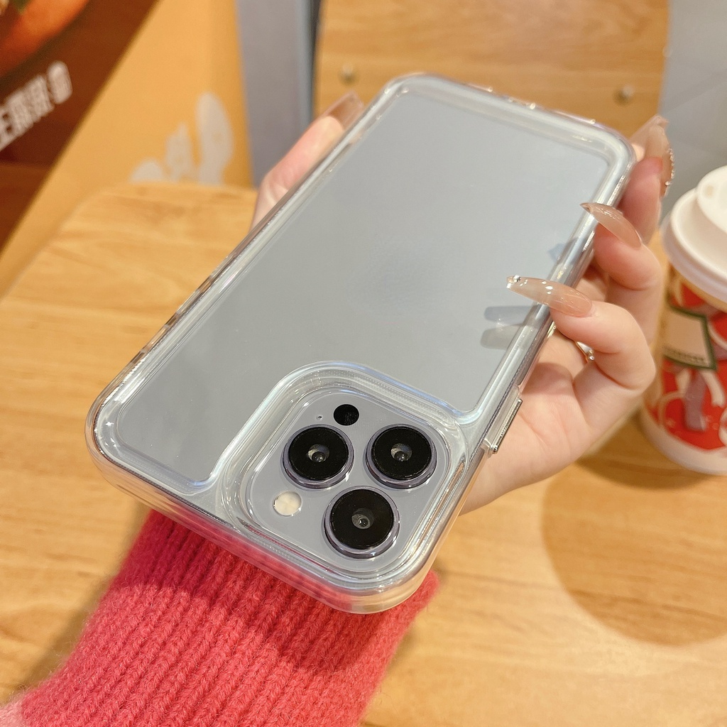 Ốp Điện Thoại TPU Trong Suốt Chống Rơi Cho Iphone 14 11pro 11promax 12pro 12promax 13 13 13pro 13promax XS MAX 6 7 8 Plus