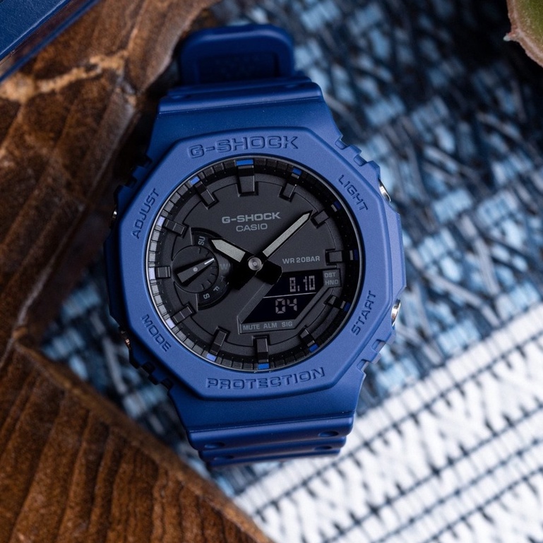 Đồng Hồ Nam Dây Nhựa Casio G-Shock GA-2100-2ADR Chính Hãng GA-2100-2A