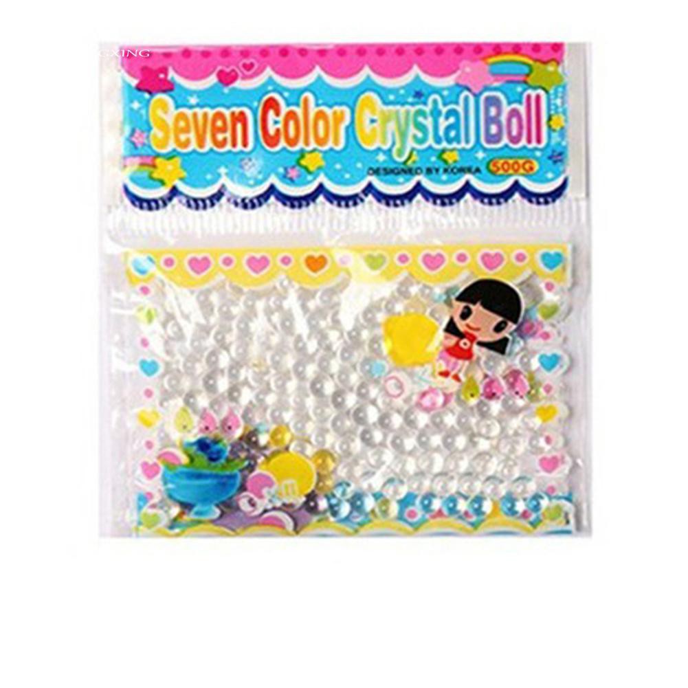 WX_1000Pcs Crystal Pearl Water Plant Beads Bio Hydro Gel Balls Grow Jelly Ball