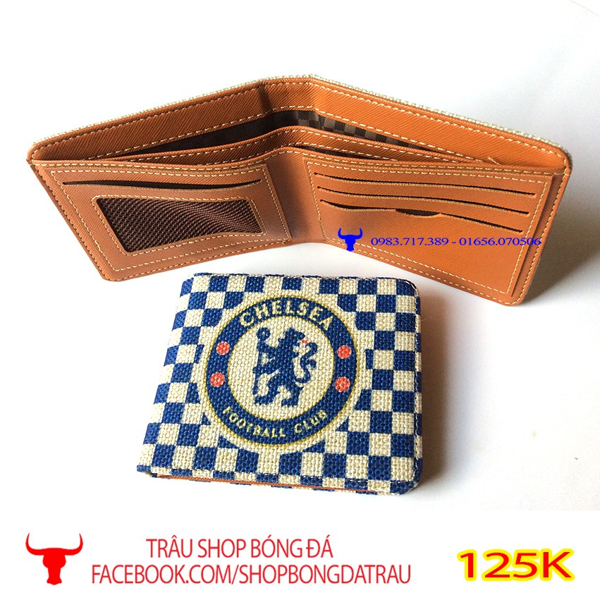 Ví vải các câu lạc bộ bóng đá - các câu lạc bộ bóng đá Manchester, Arsenal, Chelsea, Barca, Real, Liverpool - Trâu shop