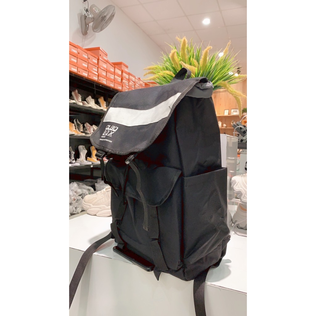 Balo thời trang unisex phong cách Hàn Quốc, đựng lap 15.6 inch, tặng kèm 3 stickers