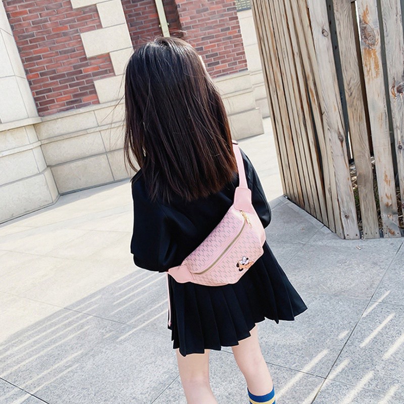 Túi Đeo Chéo Hoạt Hình Dễ Thương Dành Cho Bé Gái