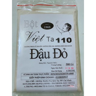 Bột đậu đỏ chín bột việt ta