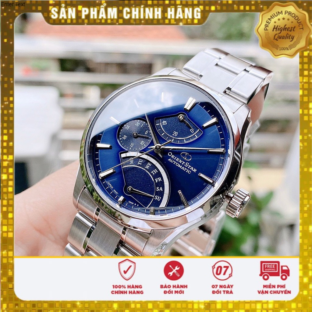 Đồng hồ nam cao cấp Orient Star Retrograde RK-DE0301L