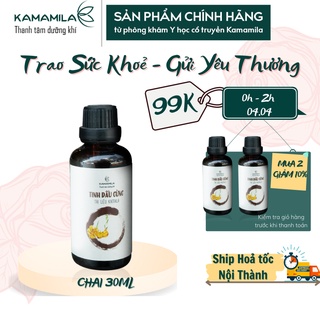 Tinh Dầu Gừng Kamala Giúp giảm mỡ bụng và thâm vùng vùng bụng cho các mẹ