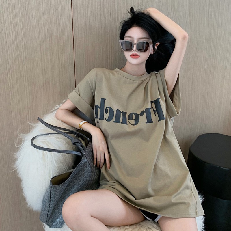 Áo Thun COZOK Tay Ngắn In Chữ Thời Trang Trẻ Trung