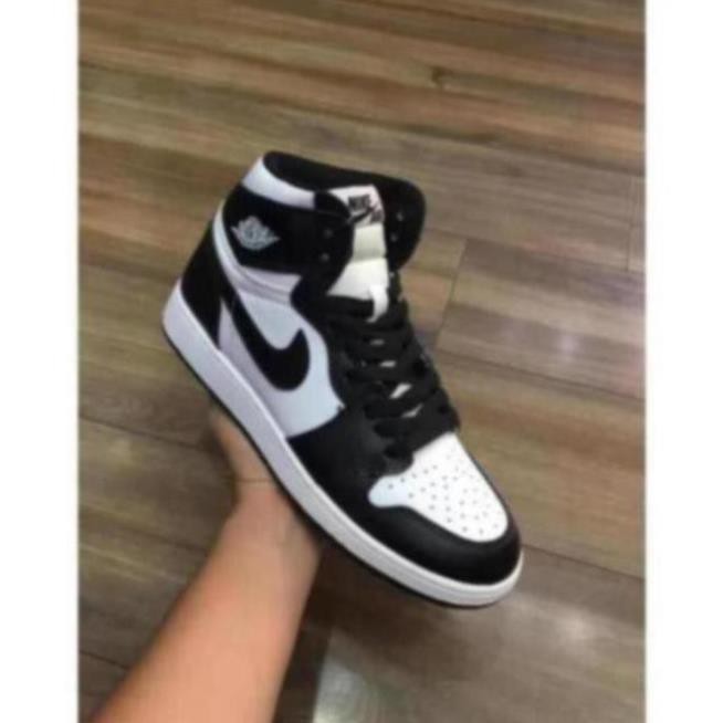 [Tặng Box/bill] Giày thể thao J0RDAN Đen trắng cao cổ | BigBuy360 - bigbuy360.vn
