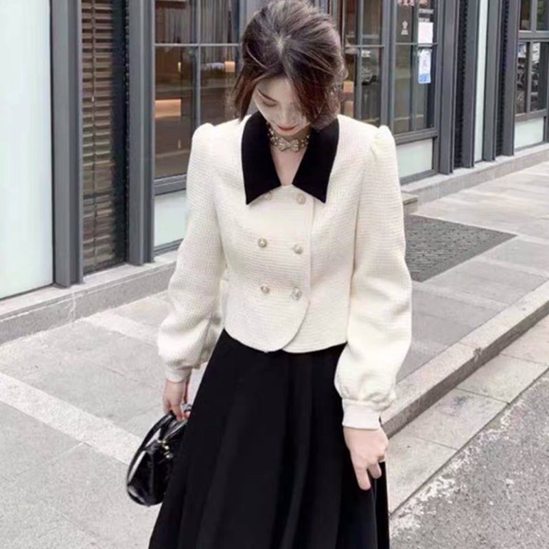 Sét áo chân váy nữ dài Jari tiểu thư big size công sở