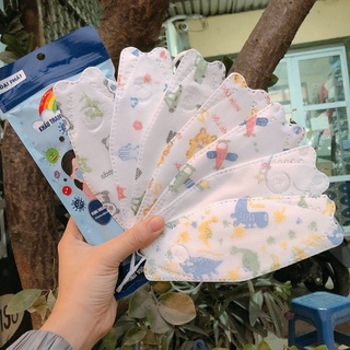 50 chiếc khẩu trang KF94 trẻ em 4D kháng khuẩn chống bụi