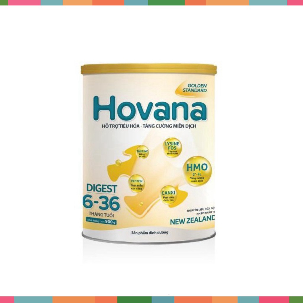 Sữa bột Hovana Digest 900g_Subaby