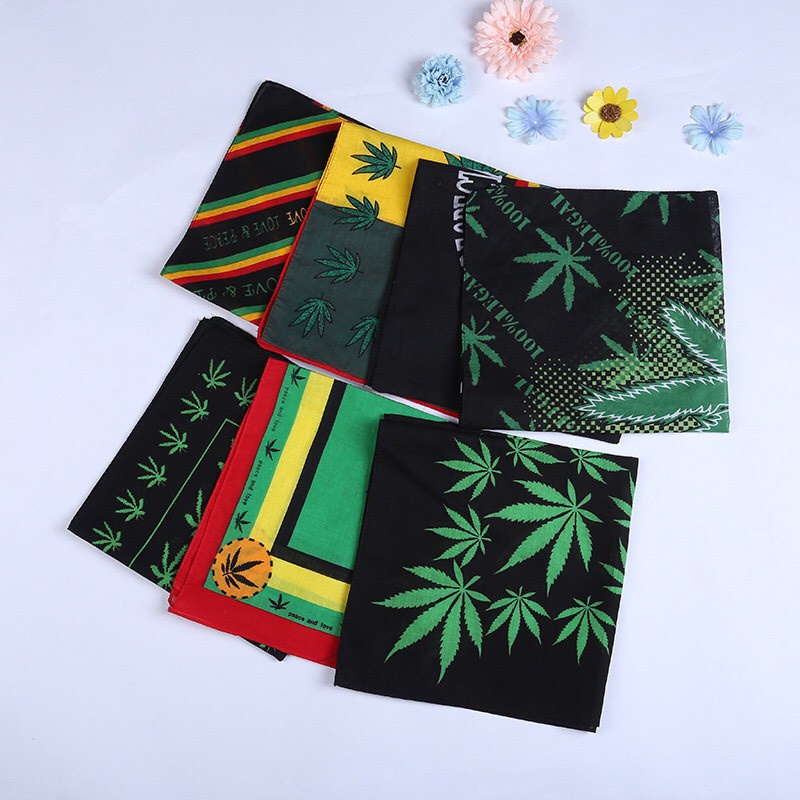 Khăn bandana phối màu size 55x55cm