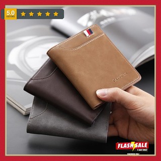 Ví Nam Đứng Bóp Nam Xả Kho Siêu Rẻ Style Hàn Quốc Sẵn Màu Nâu Ghi SLL (Sỉ Inbox)
