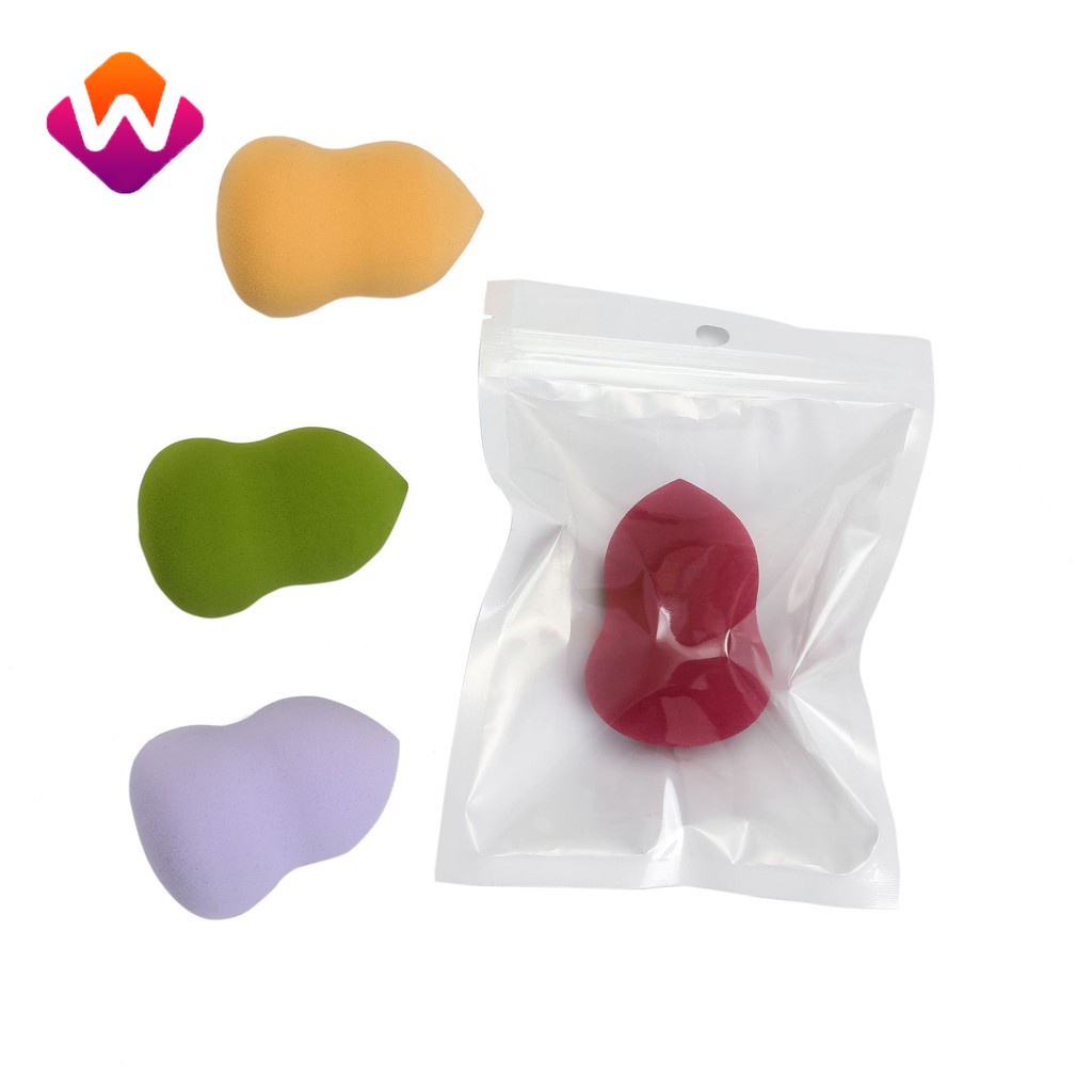 Bông trang điểm đa sắc màu tùy chọn an toàn tiện dụng